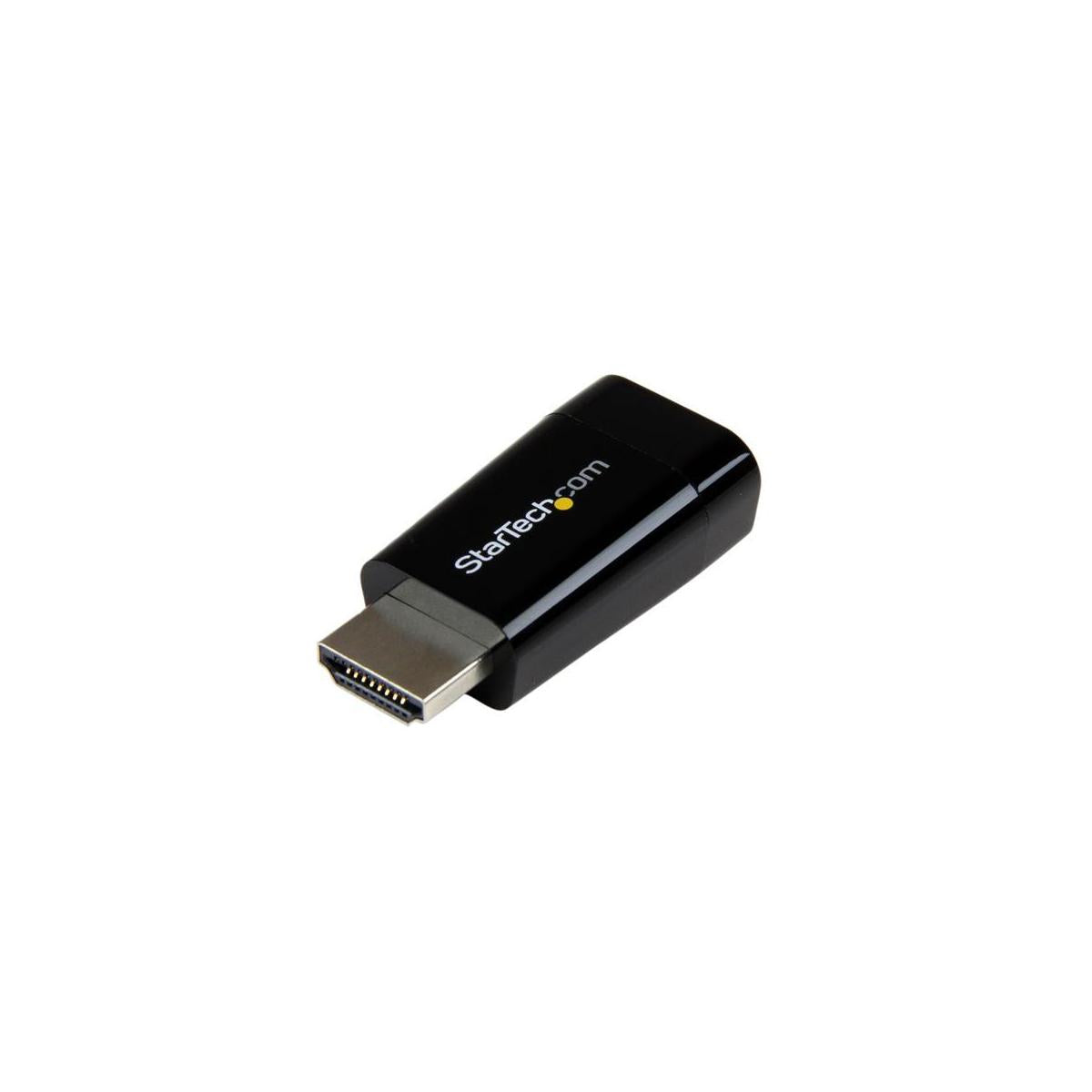 StarTech.com Adattatore HDMI a VGA compatto per portatili - Convertitore HDMI a VGA per desktop/ChromeBook/ultrabook - 1920 x 1200/1080p