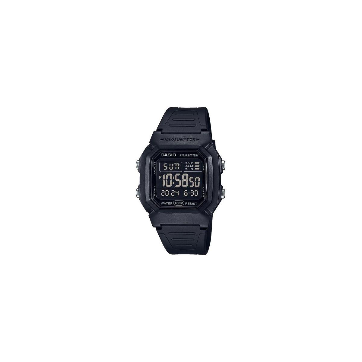 Casio W 800H 1BVES Orologio da polso Maschio Quarzo Nero