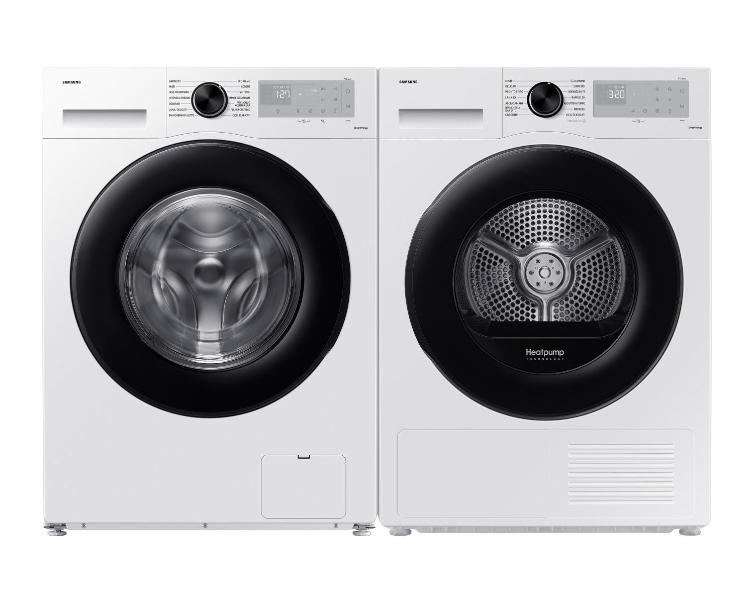 Samsung WW80CGC04DAHET Lavatrice Crystal Clean 8 kg Classe A Bianco
