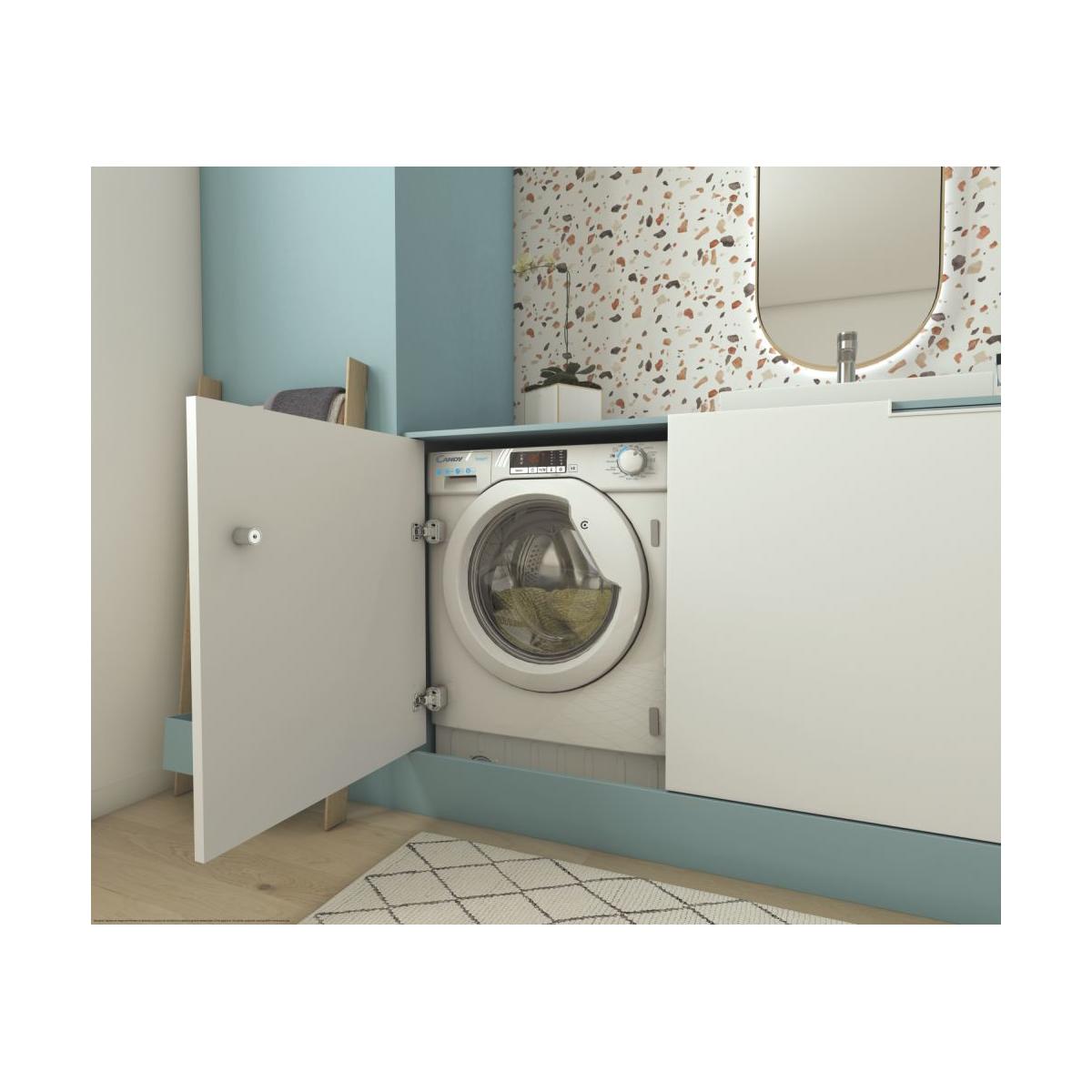 Candy CBWO 49TWME-S Lavatrice Smart Inverter Caricamento Frontale 9Kg Classe A Bianco