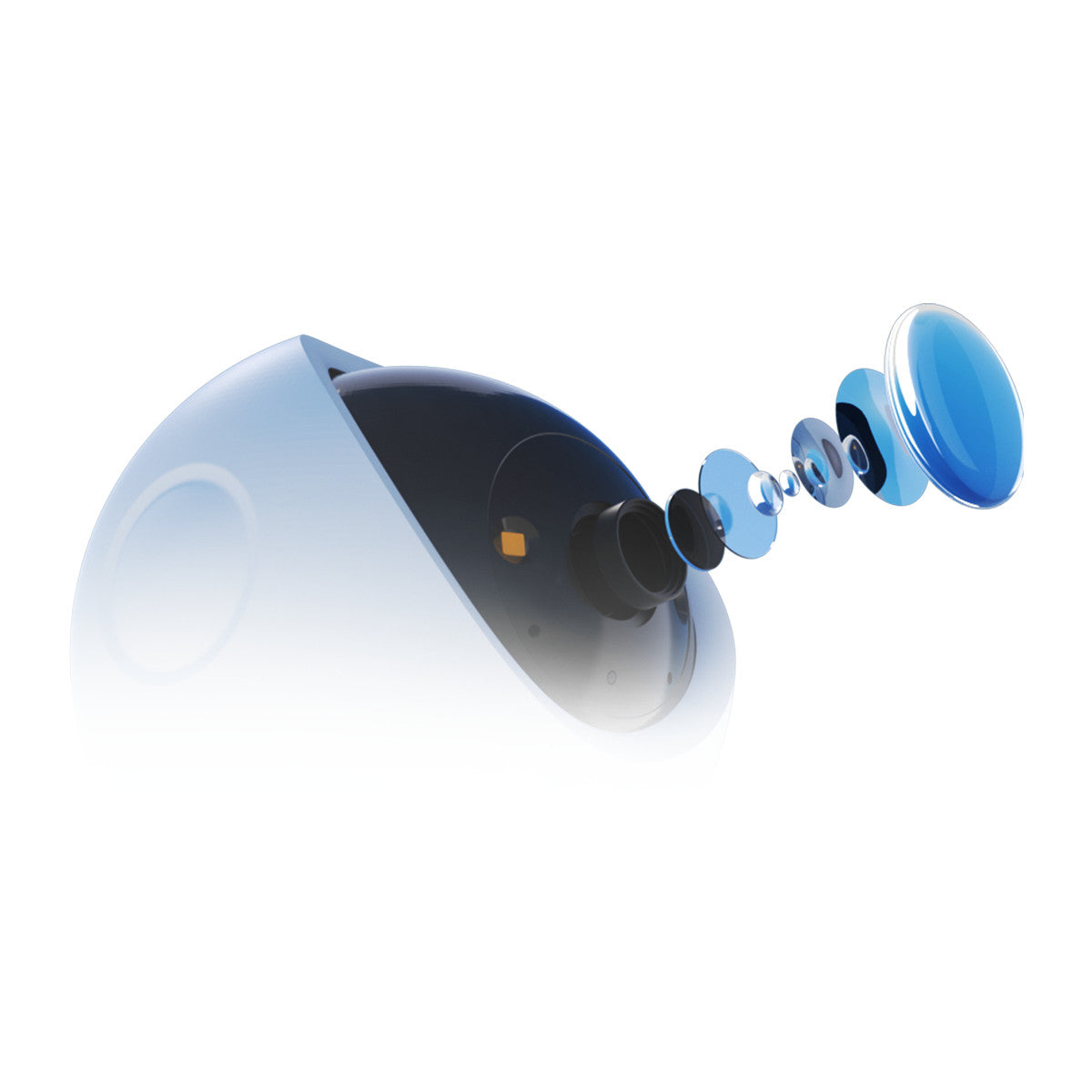 EZVIZ H6c G1 Telecamera di sicurezza IP Interno 2304 x 1296 Pixel