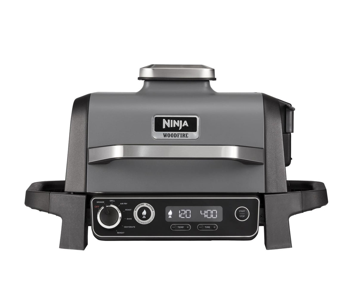 Ninja Woodfire OG701EU Barbecue elettrico con affumicatore integrato Grigio