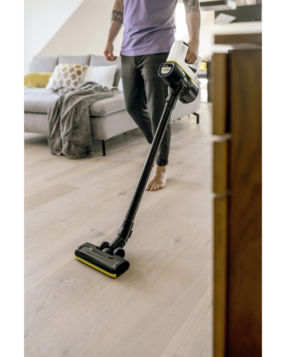 Karcher VC 4 Aspirapolvere Senza Filo Senza Sacchetto Nero Giallo