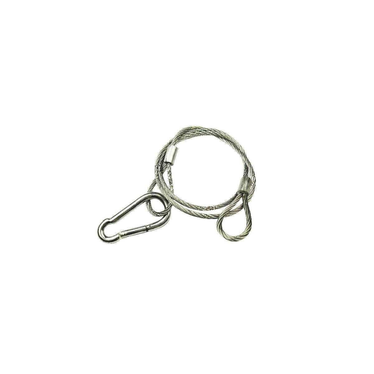 Karma Italiana SAFE 5MM cavo di sicurezza Argento 0,95 m