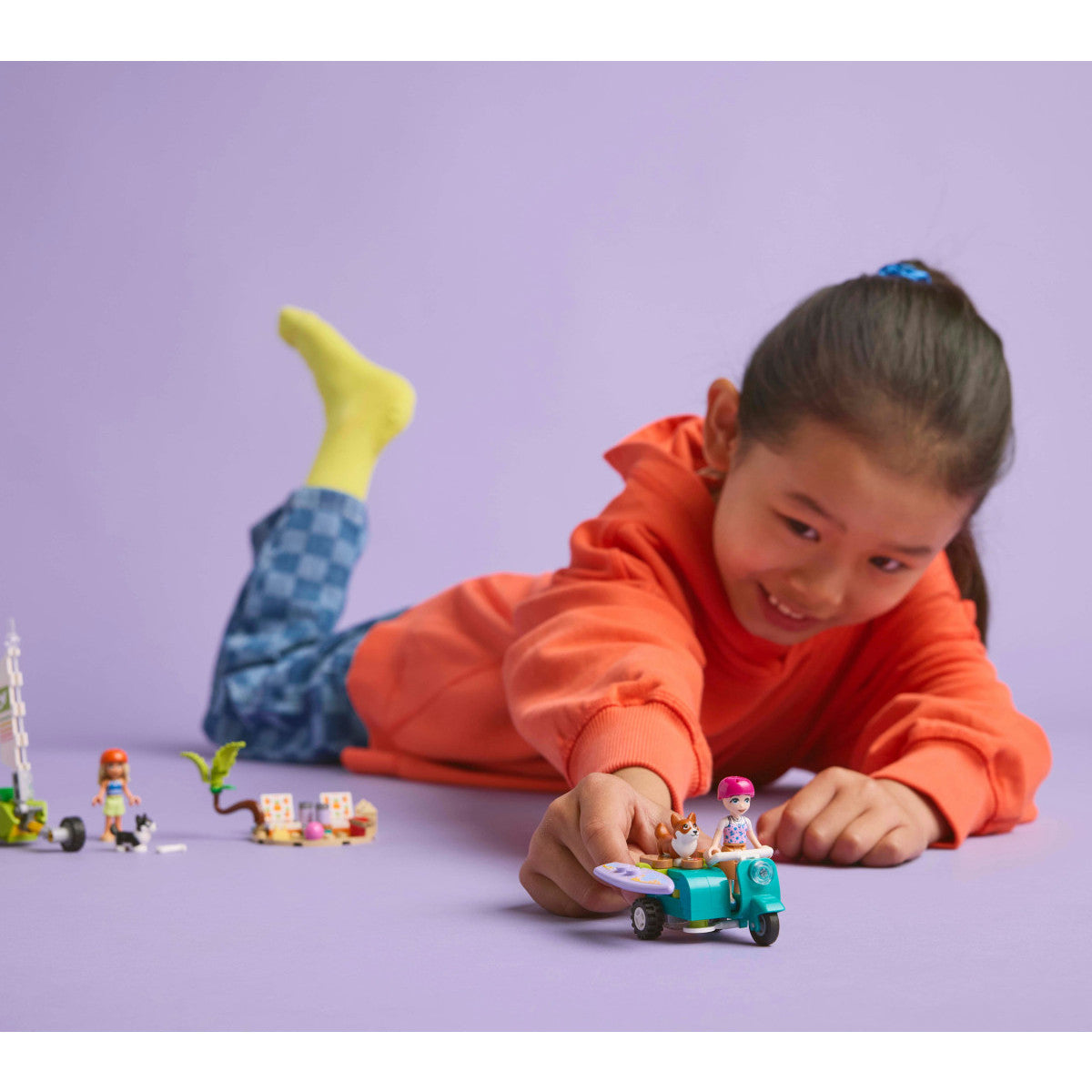LEGO Friends Avventure Canine Su Windskate E Sidecar 42641
