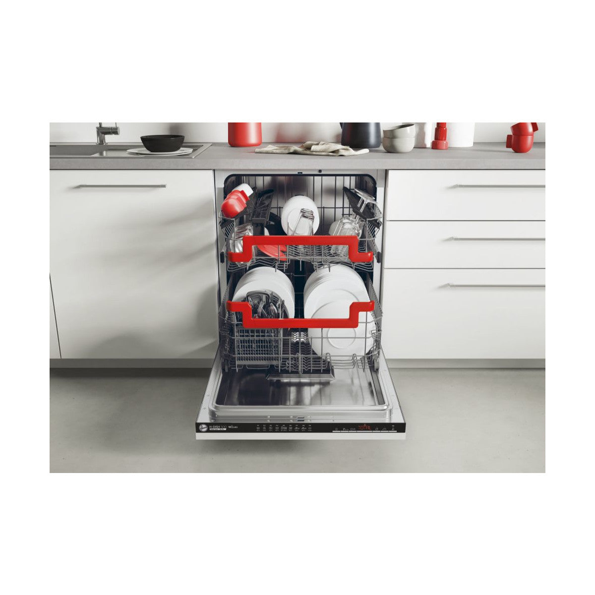 Hoover H-DISH 500 HDIN 4D620PB/E lavastoviglie A scomparsa totale 16 coperti C