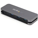 StarTech.com HB30CM3A1CB hub di interfaccia USB 3.2 Gen 1 (3.1 Gen 1) Type-C 5000 Mbit/s Nero, Grigio