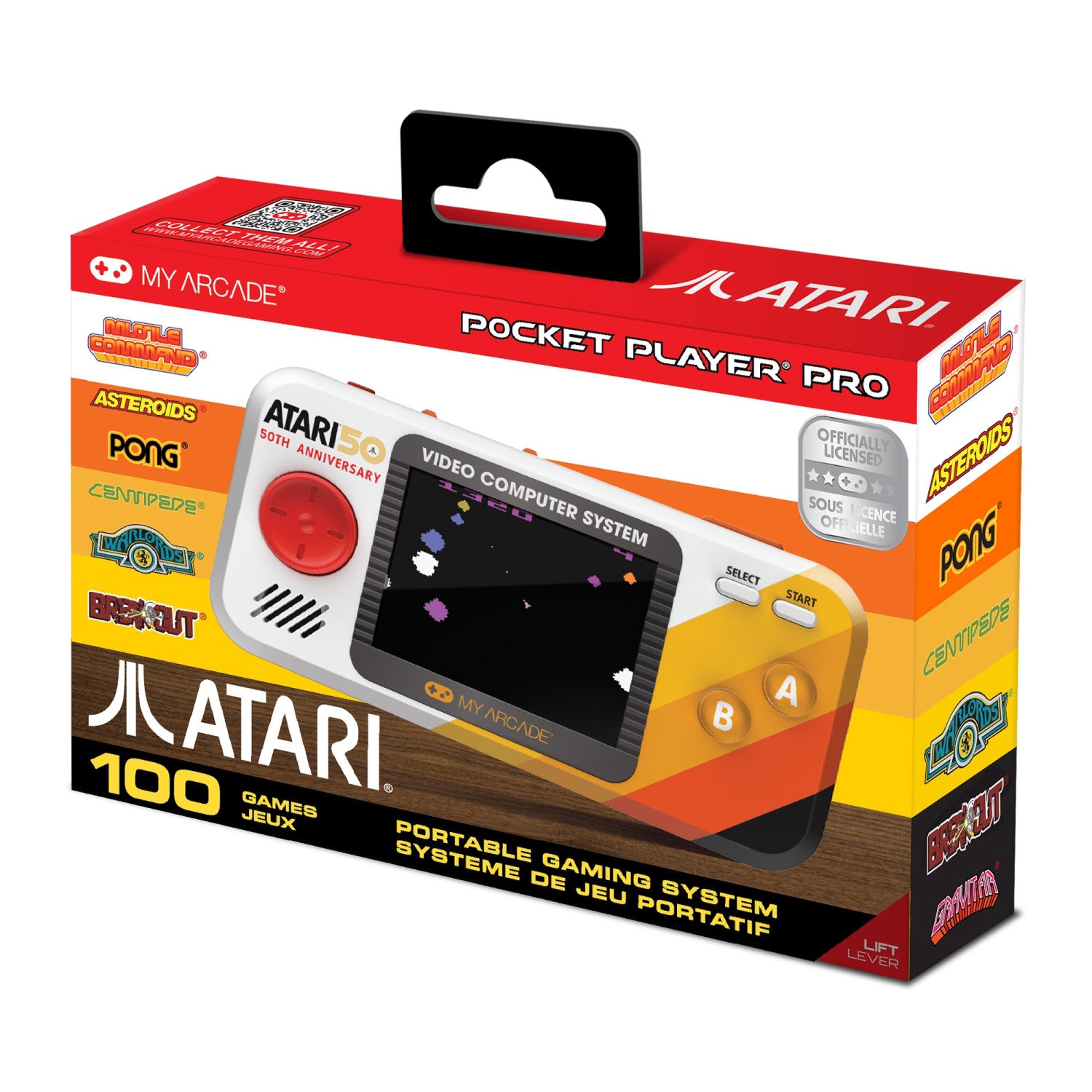 My Arcade Atari Pocket Player Pro console da gioco portatile 6,98 cm (2.75 pollici) Multicolore