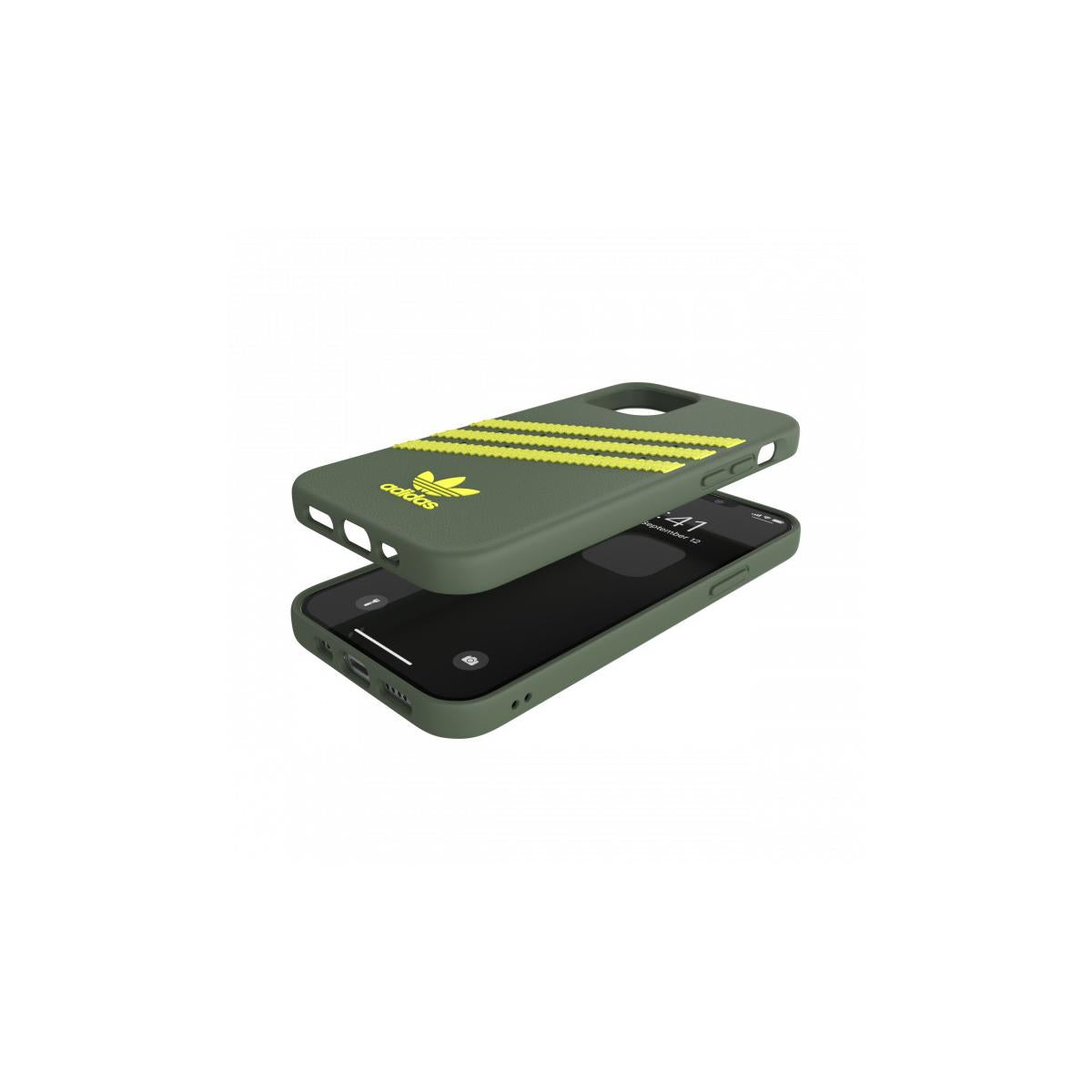 Adidas 3-Stripes custodia per cellulare 15,5 cm (6.1") Cover Verde, Giallo