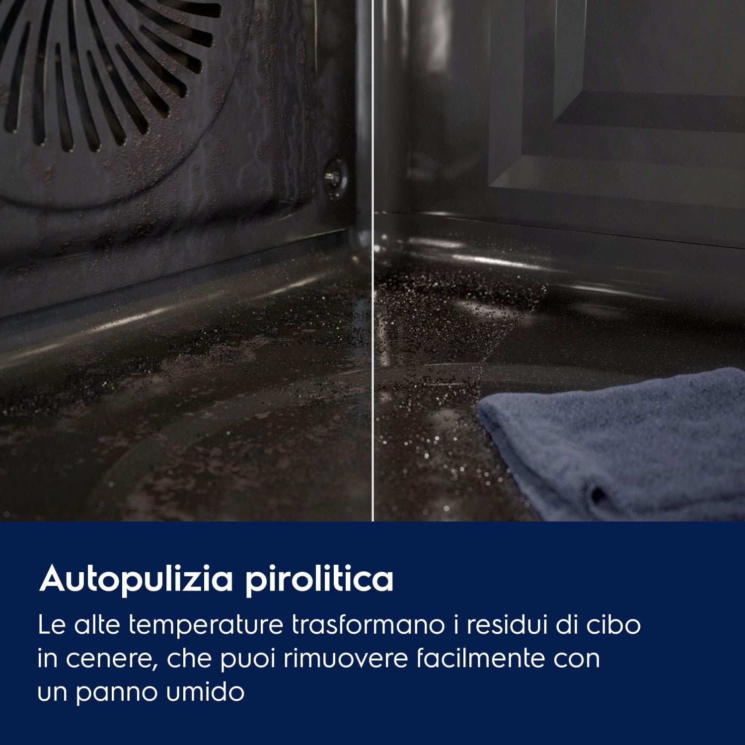 Electrolux KODFP46TX Forno Multifunzione Surround con Vapore SteamBake 500 con pulizia pirolitica