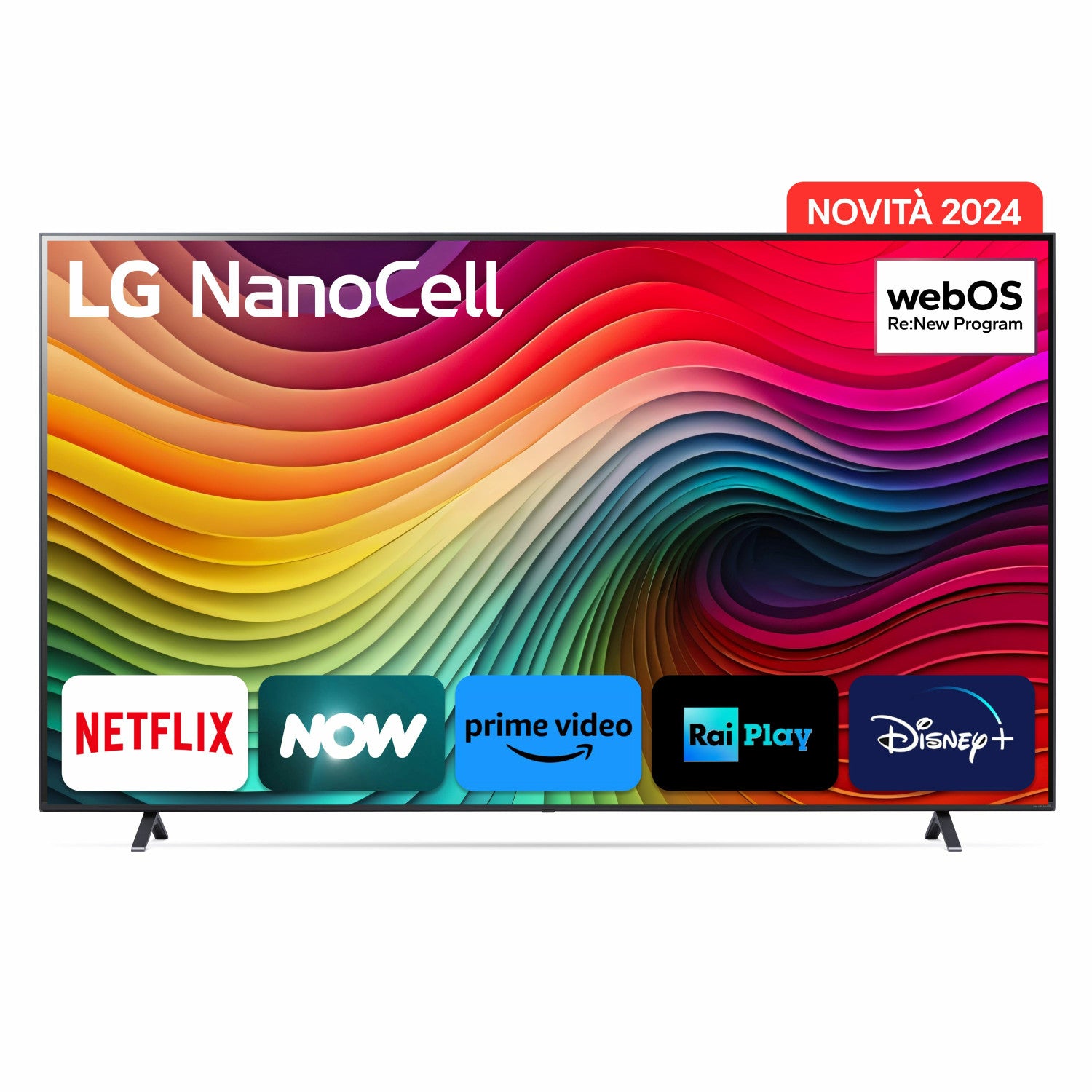LG NanoCell NANO81 86 Pollici Serie 86NANO81T6A, TV 4K, 3 HDMI, Smart TV 2024