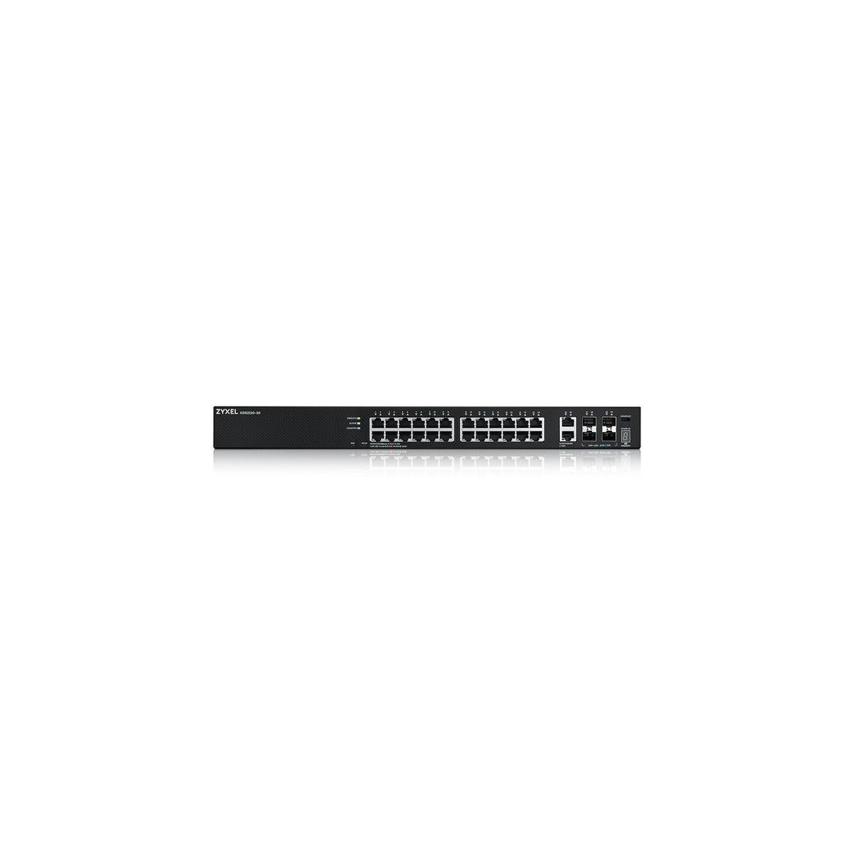 Zyxel XGS2220-30 Gestito L3 Gigabit Ethernet (10/100/1000) Nero