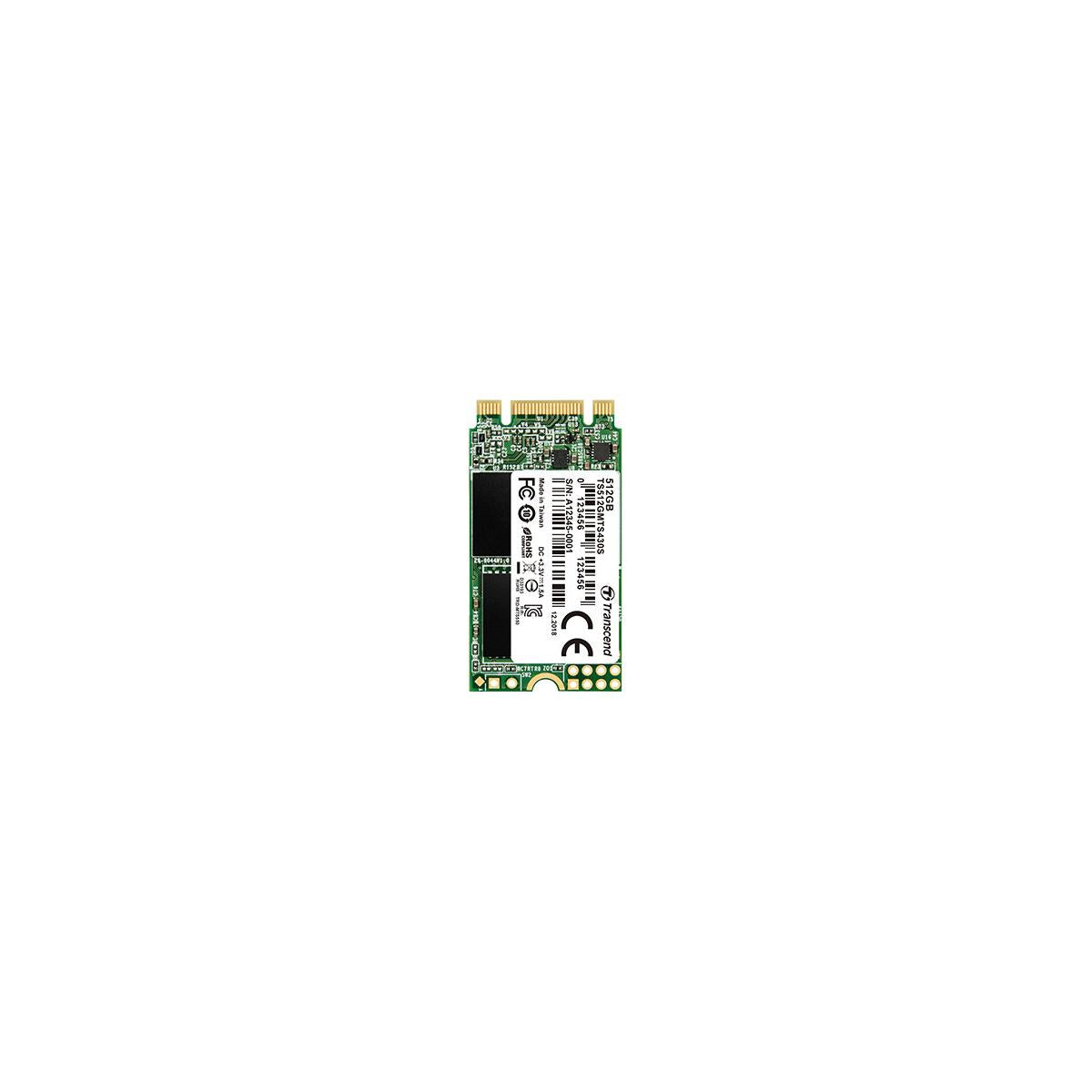 Transcend 430S M.2 512 GB Serial ATA 3D NAND