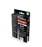 Meliconi Control 2 Telecomando IR Wireless TV Set-top box TV Pulsanti