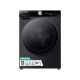 Hisense WF7S1247BB lavatrice Caricamento frontale 12 kg 1400 Giri min Nero