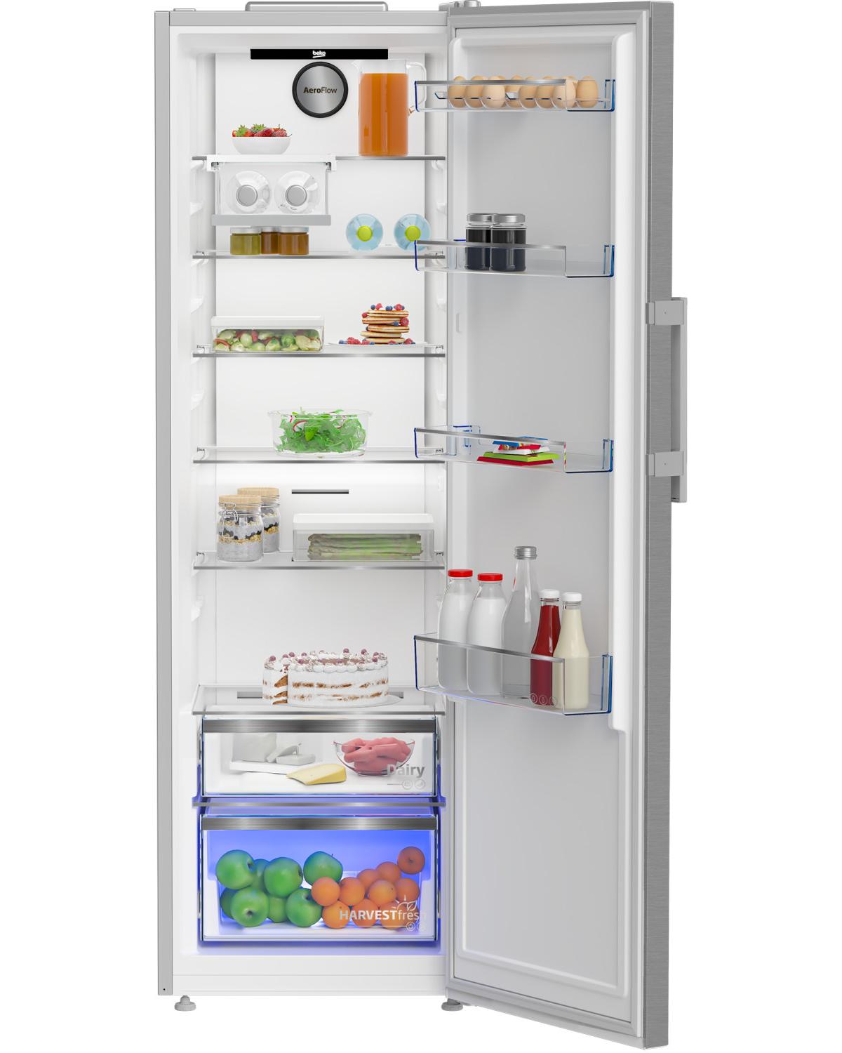 Beko B5RMLNE444HX frigorifero Libera installazione 365 L E Acciaio inox