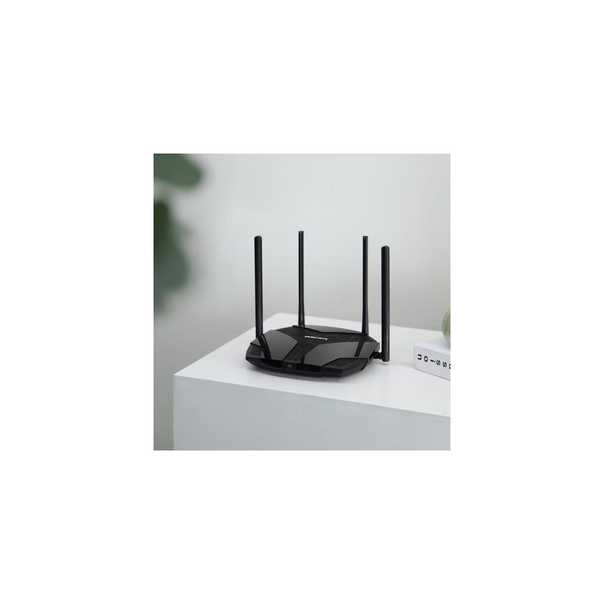 Mercusys MR80X Router wireless Gigabit Ethernet Dual-band Nero