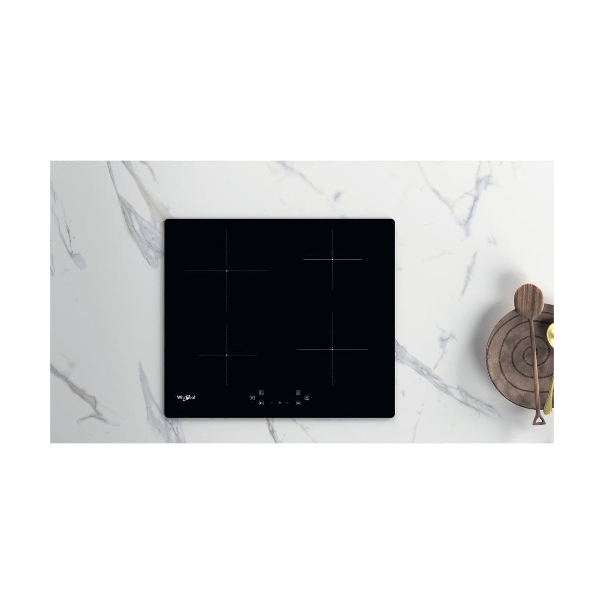 Whirlpool WS Q4860 NE Nero Da incasso 60 cm Piano cottura a induzione 4 Fornello(i)