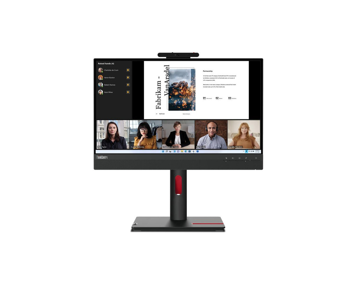 Lenovo ThinkCentre Tiny-In-One 22 LED display 54,6 cm (21.5") 1920 x 1080 Pixel Full HD Nero