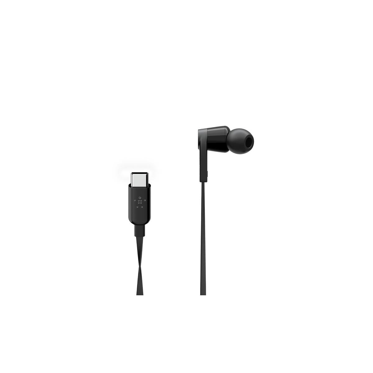 Belkin Cuffie Auricolari Rockstar Usb C Nero