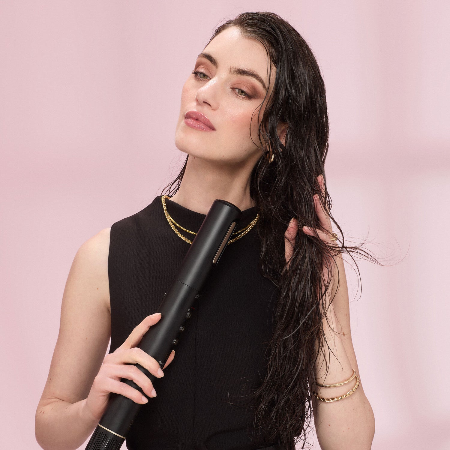 Bellissima Prodigy Styler Digitale ad aria calda 4 in 1 - Onde, Ricci, Liscio Volume Senza Danni ai Capelli - Tecnologia Ion-Ceramic HI-Pro - Tecnologia Coanda - Controllo del Calore