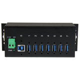 StarTech.com ST7300USBME hub di interfaccia USB 3.2 Gen 1 (3.1 Gen 1) Type-B 5000 Mbit/s Nero