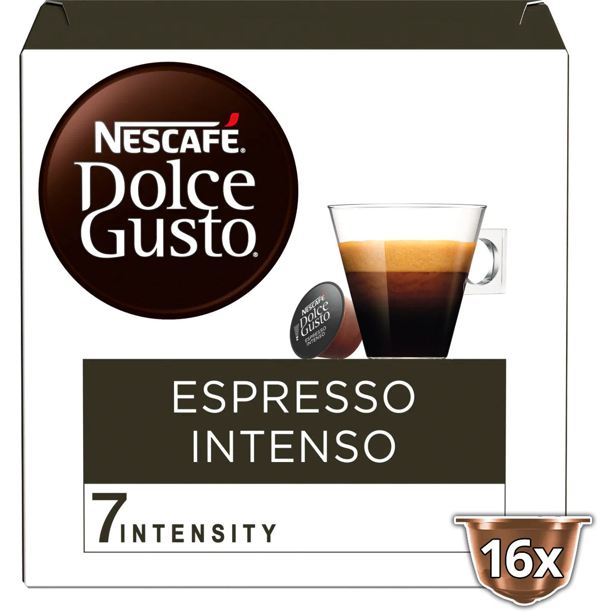 Nescafé Dolce Gusto Caffè Espresso Intenso 16 Capsule