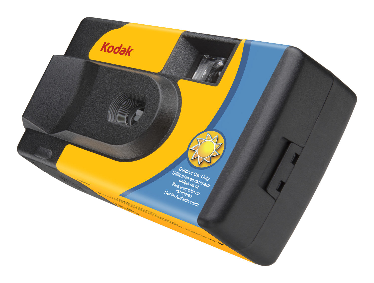 Kodak Daylight Macchina da presa compatta 35 mm Nero, Giallo
