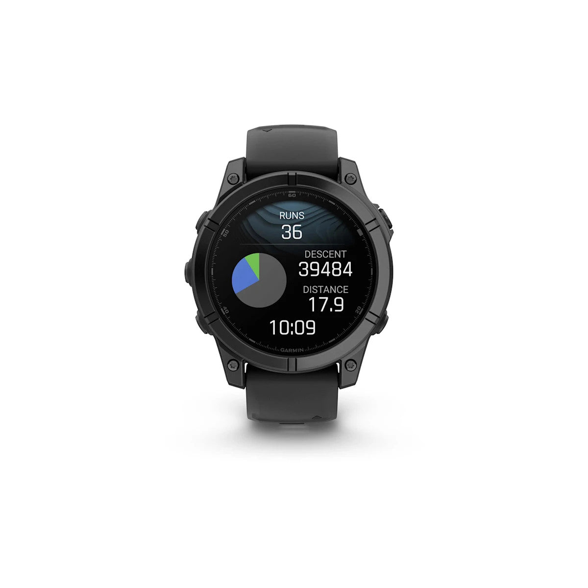 Garmin Fenix E 3,3 cm (1.3") AMOLED 47 mm Digitale 416 x 416 Pixel Touch screen Nero Wi-Fi GPS (satellitare)