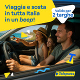 Telepass Grab Go tag RFID Blu 1 pz