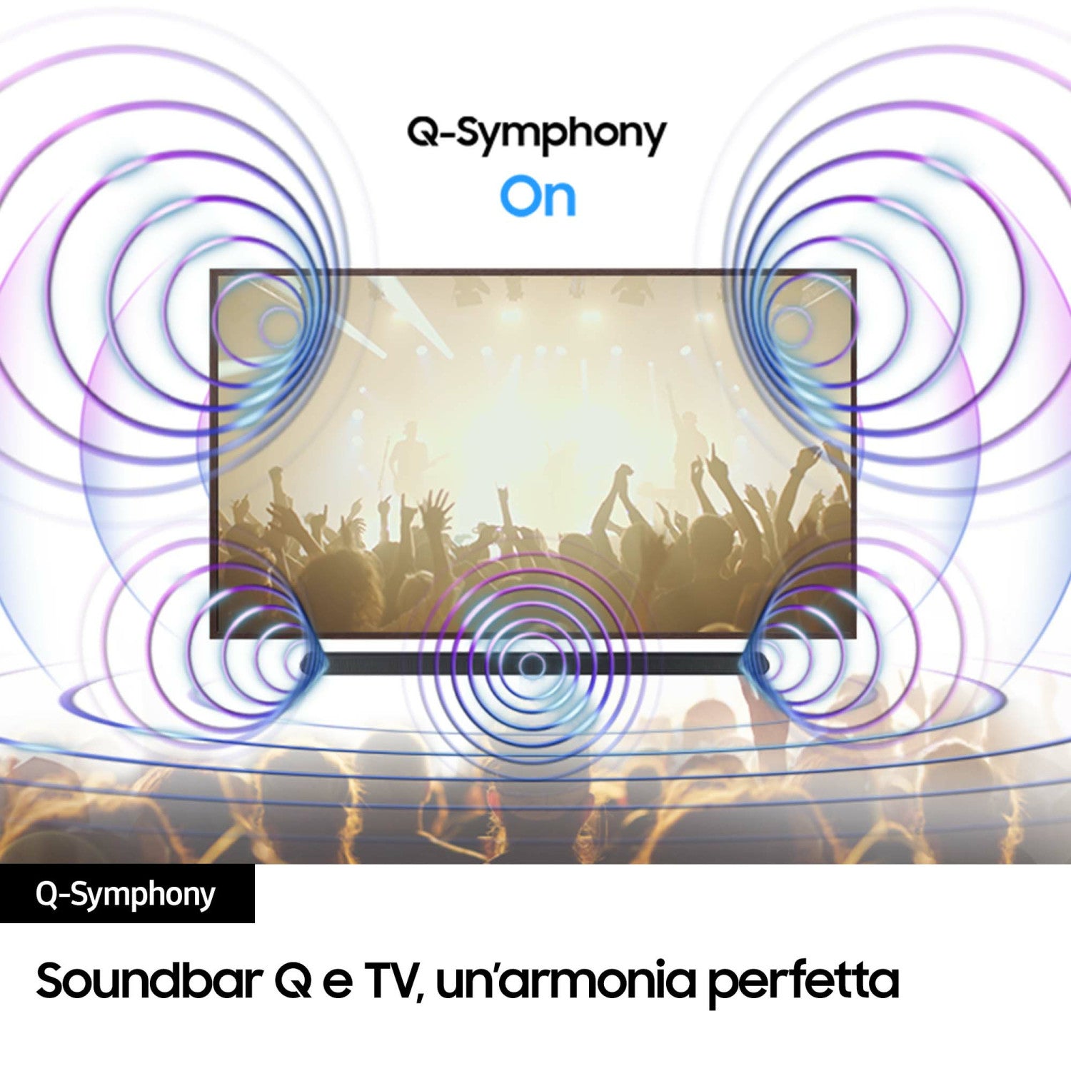Samsung HW-S800D/ZF Serie S Soundbar 10 Speaker Wireless Dolby Atmos Audio a 3.1.2 Canali Q-Simphony Titan Black 2024