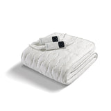 Imetec Scaldasonno Adapto Plus 100 Cotone, Matrimoniale 160x150 cm, Caldo Subito, Tecnologia Brevettata Adapto Plus, Sistema Sicurezza ElectroBlock, Bassi consumi, 6 Temperature, Autospegnimento 1, 3, 9 ore, Made in Italy