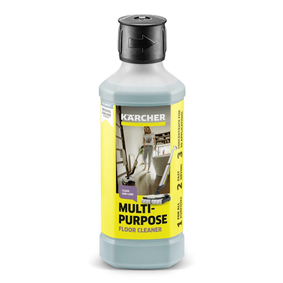 Kärcher RM 536 Detergente Universale Per Pavimenti Liquido Concentrato Profumo Agrumi 0.5 L