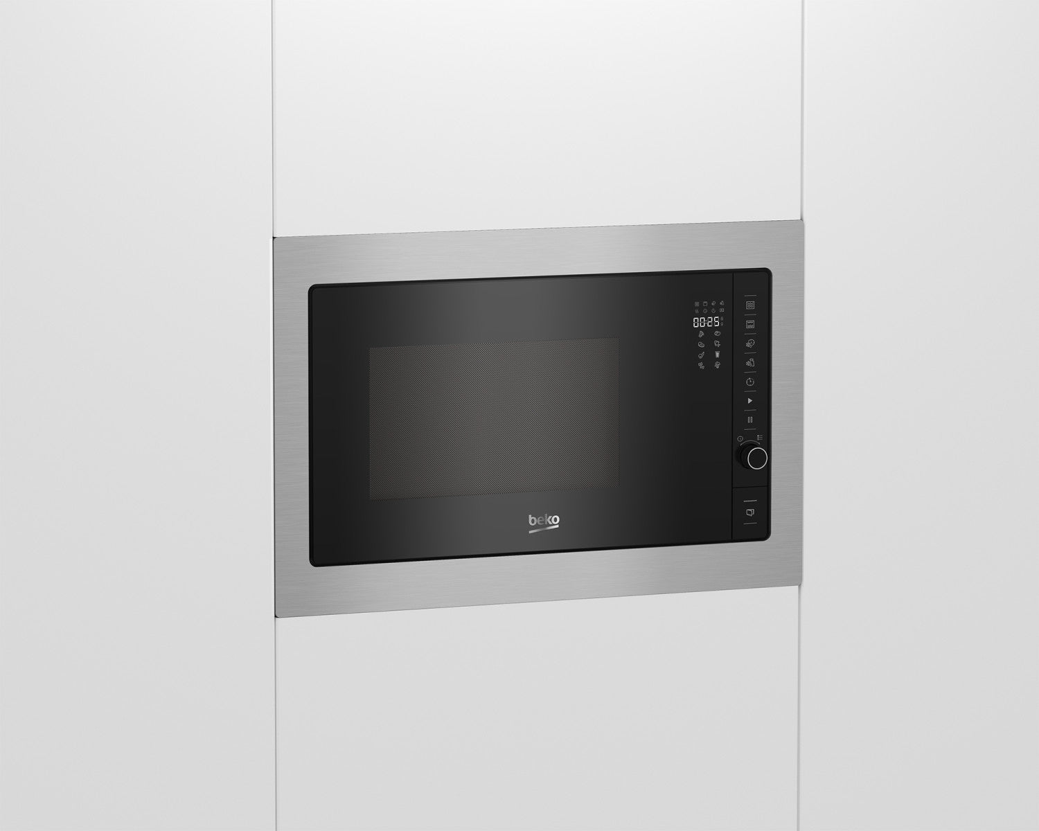 Beko BMGB25332BG Acciaio inox Microonde con grill Da incasso 25 L 900 W