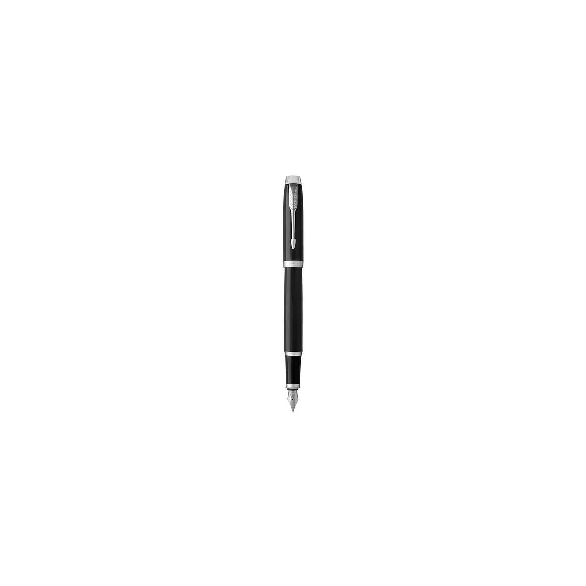 Parker IM penna stilografica Sistema di riempimento della cartuccia Nero, Cromo 1 pz