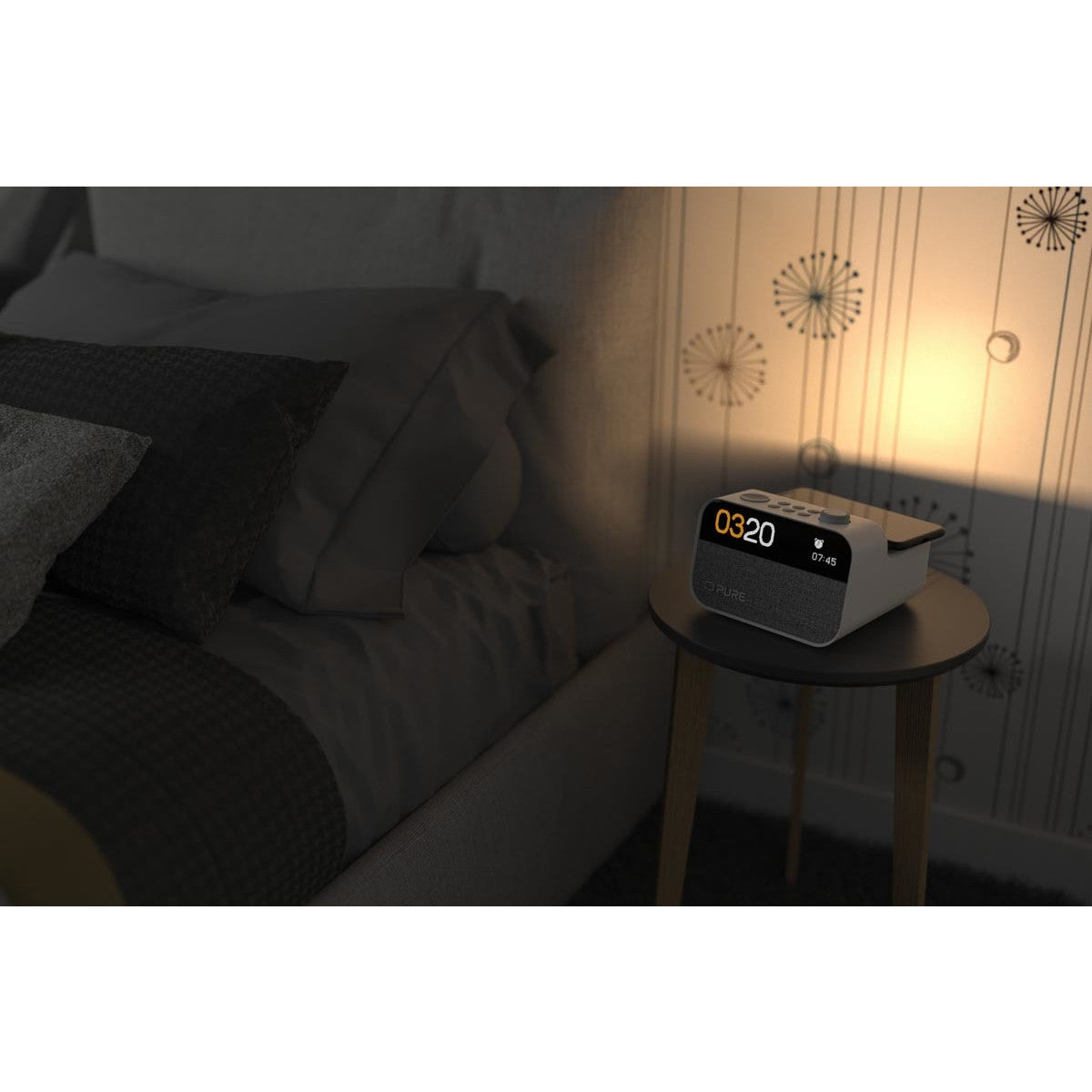 Pure Moment Charge Portatile Digitale Bianco