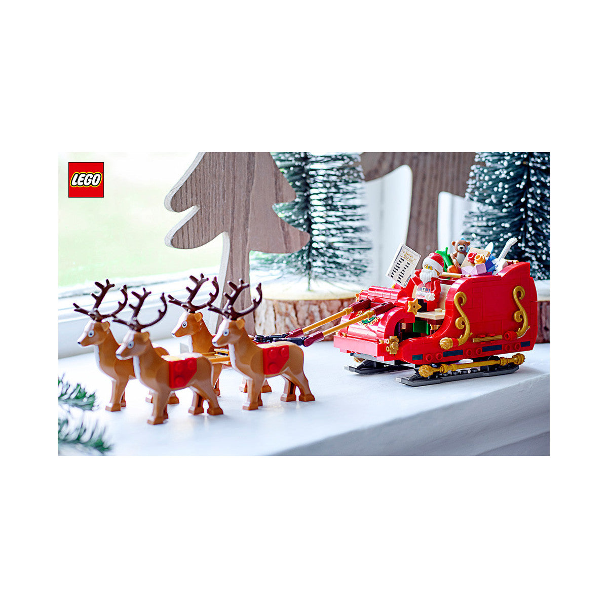 LEGO Iconic La Slitta Di Babbo Natale 40499
