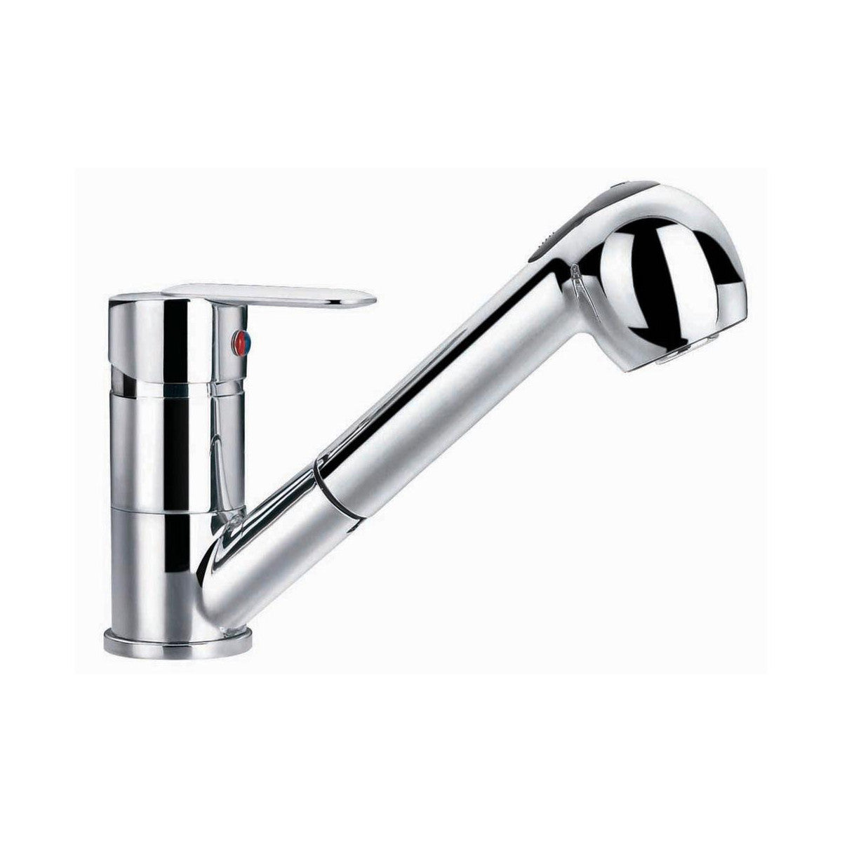 Idro Bric Miscelatore Lavello Monocomando Ray Con Doccetta Estraibile Cromo Lucido SCARUB0179CR