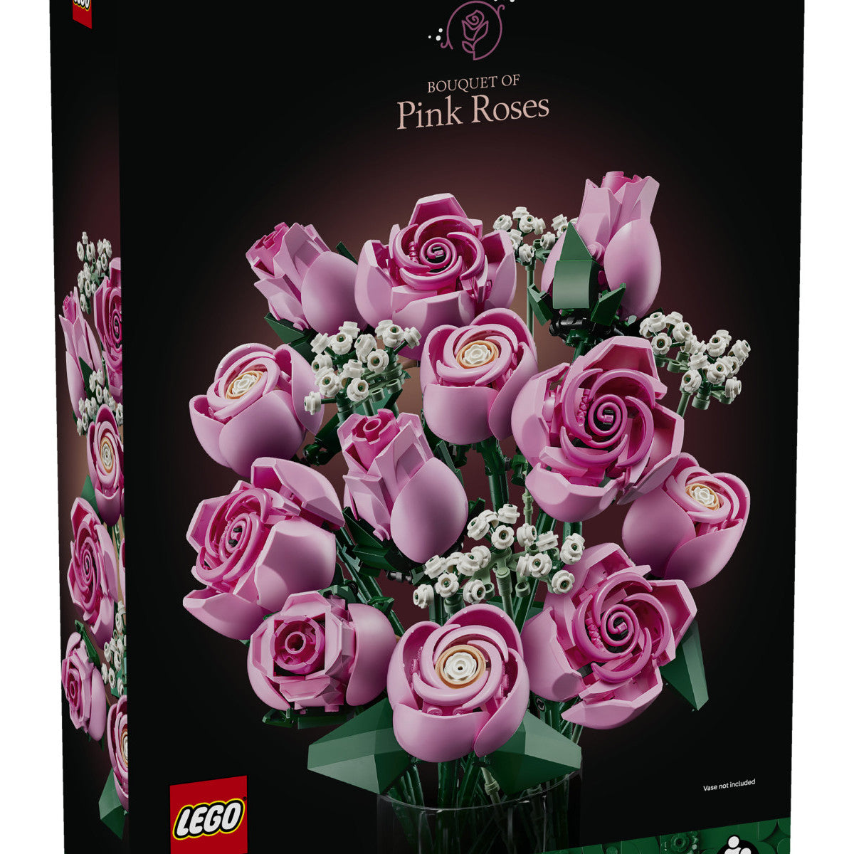 LEGO 10374 Botanicals Bouquet di Rose Rosa Set da Costruzione 789 Pezzi 18