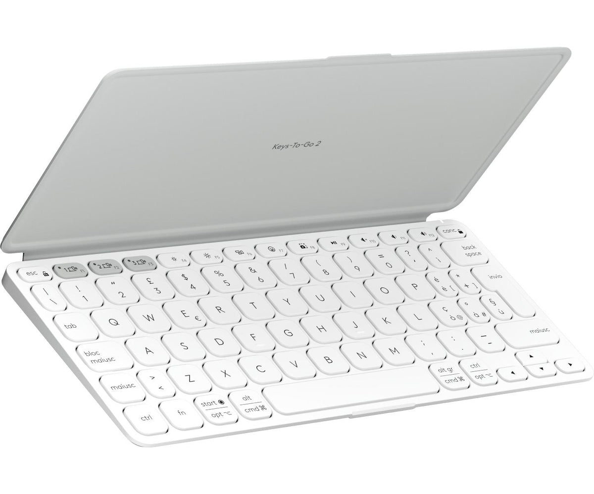 Logitech Keys-To-Go 2 tastiera Universale Bluetooth QWERTY Italiano Bianco