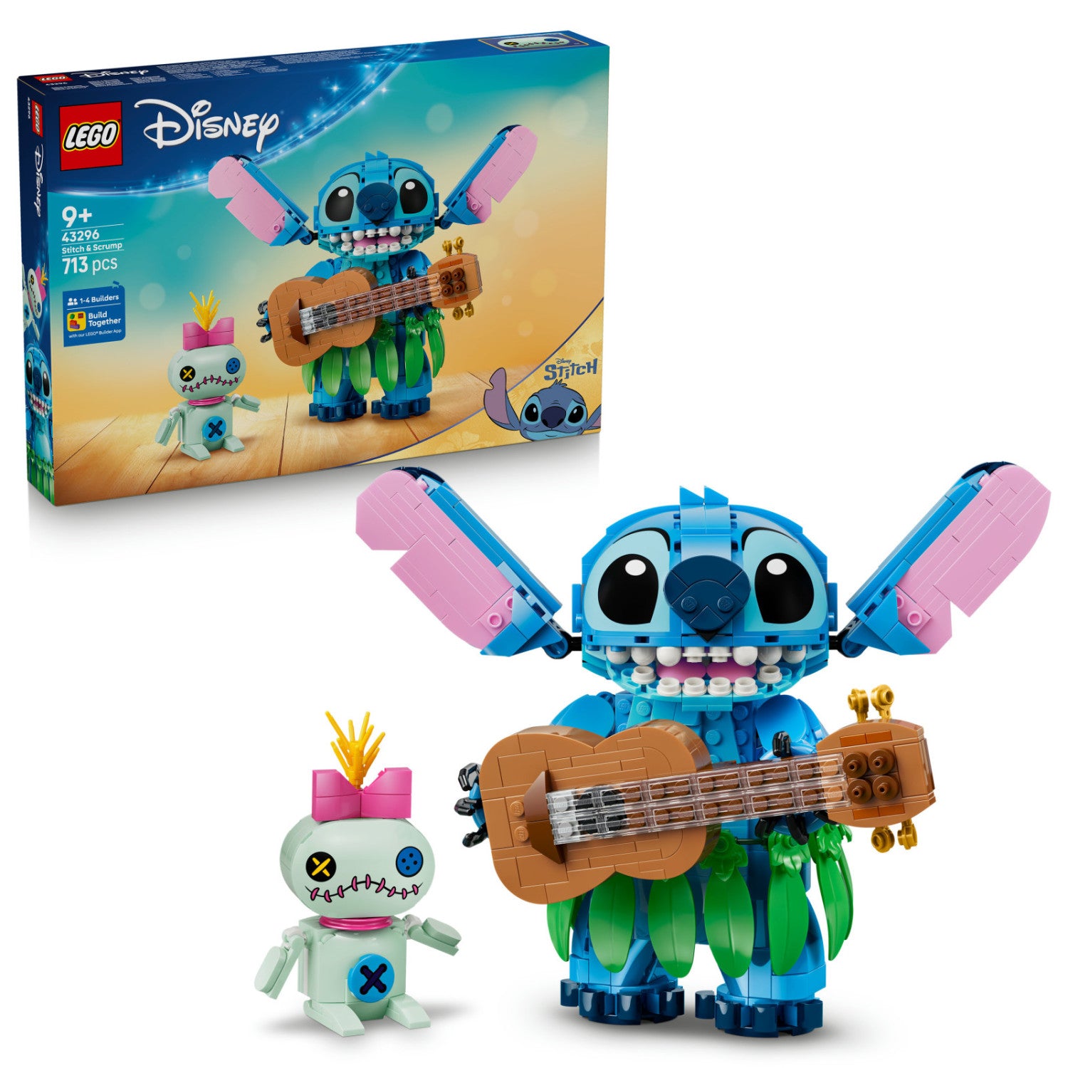 LEGO Disney 43296 Stitch e Scrump