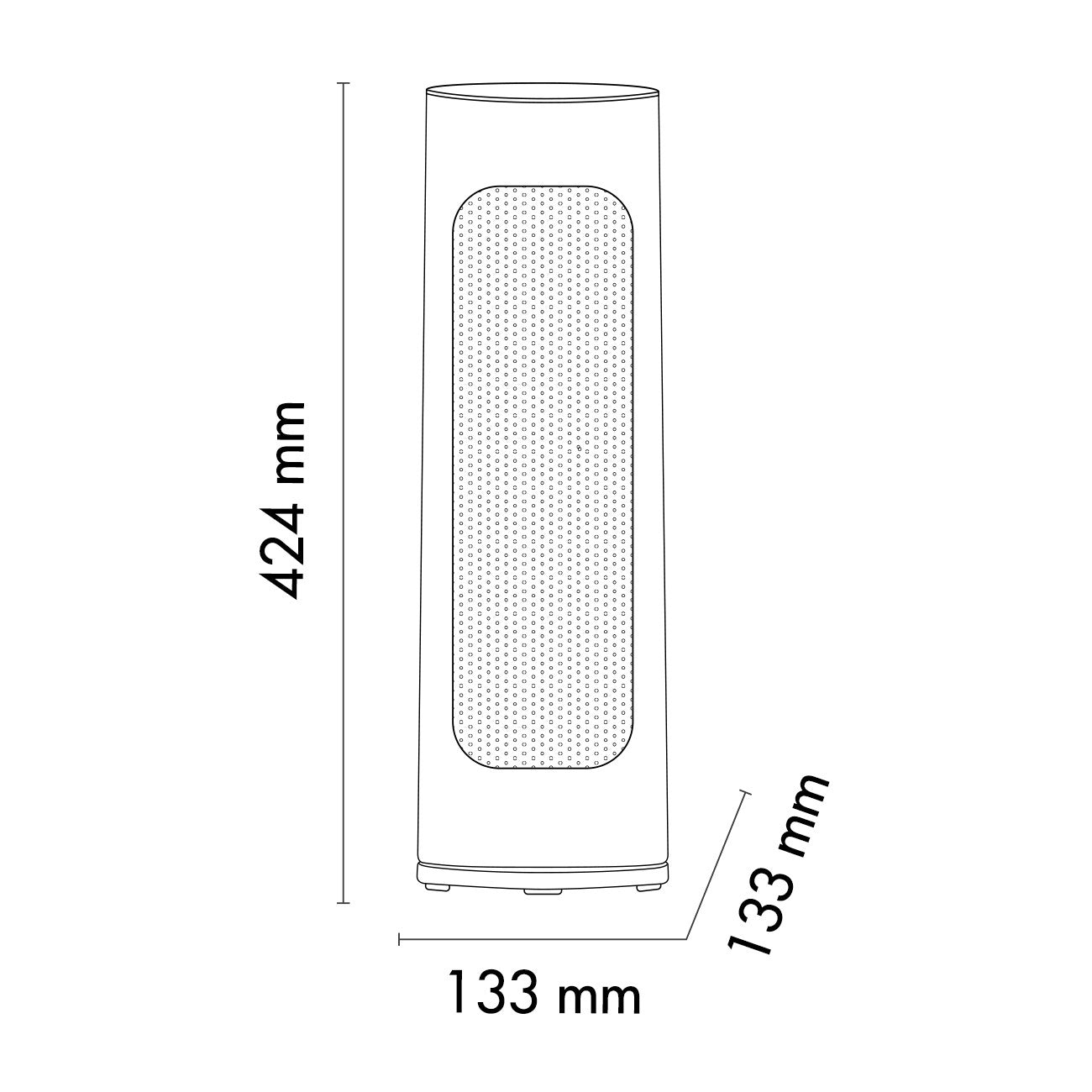 Argoclima Homer Termoventilatore Elettrico 2000 W Interno Nero Bianco