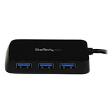 StarTech.com ST4300MINU3B hub di interfaccia USB 3.2 Gen 1 (3.1 Gen 1) Type-A 5000 Mbit/s