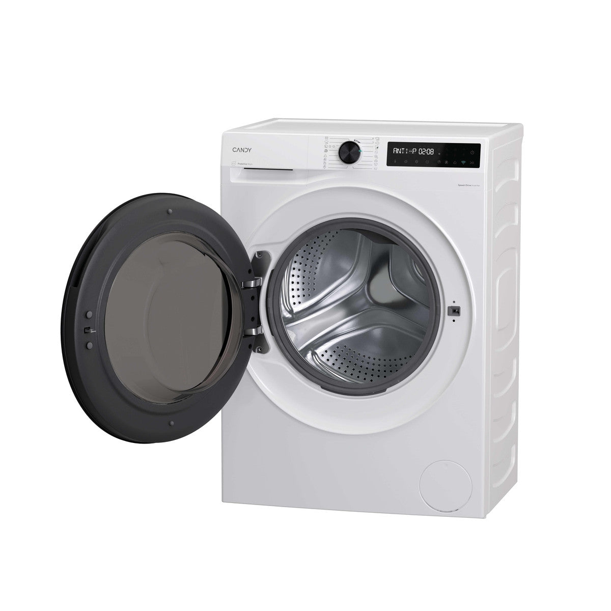 Candy ProWash 500, Lavasciuga Slim 9 5 KG, 20 più efficente della classe A, 1400 giri, Bianco, Inverter, Vapore, Wi-Fi, BWR 495BL8-S