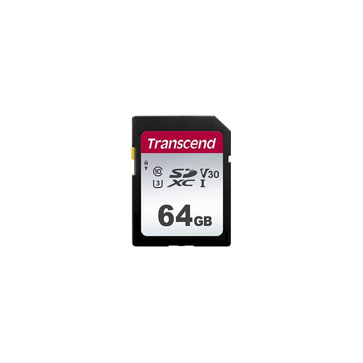 Transcend TS64GSDC300S memoria flash 64 GB SDXC NAND Classe 10