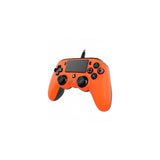 Nacon PS4OFCPADORANGE Compact Controller PS4 Ufficiale Sony PlayStation, Arancio