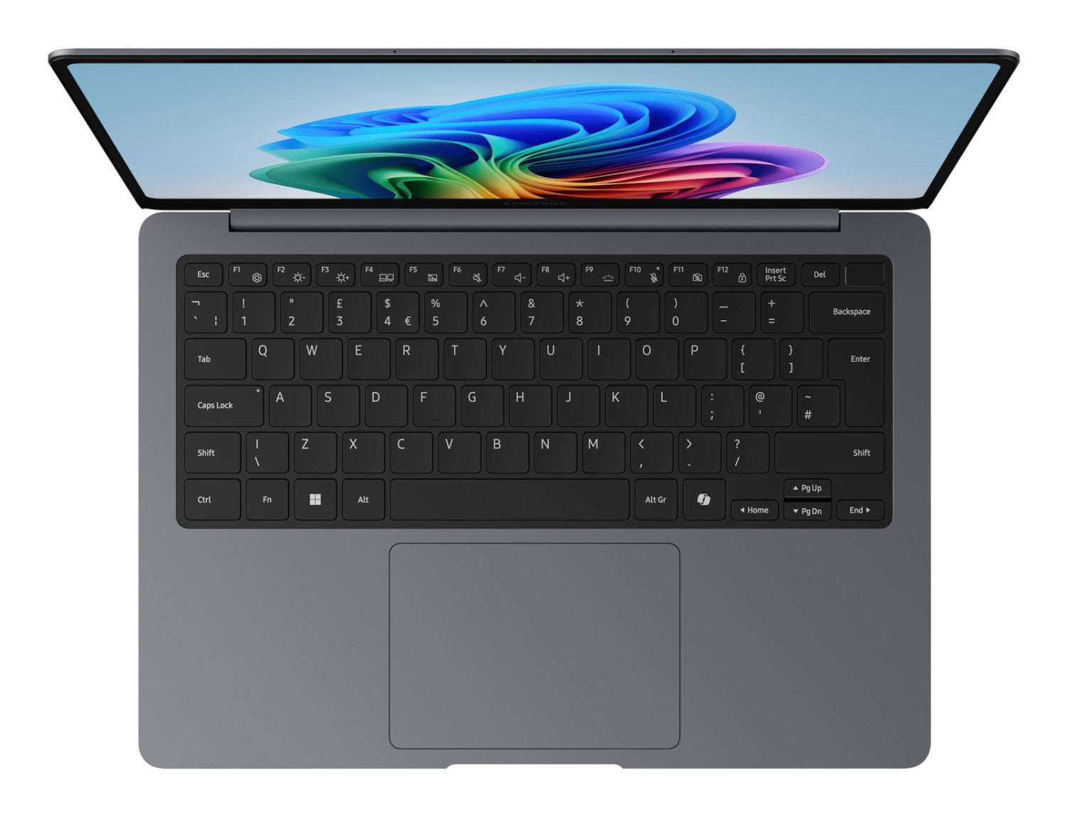 Samsung Galaxy Book6 Pro Copilot PC Intel Core Ultra 7 356H Computer portatile 35,6 cm (14") Touch screen WQXGA 16 GB LPDDR5x-SDRAM 512 GB SSD Wi-Fi 7 (802.11be) Windows 11 Pro Grigio