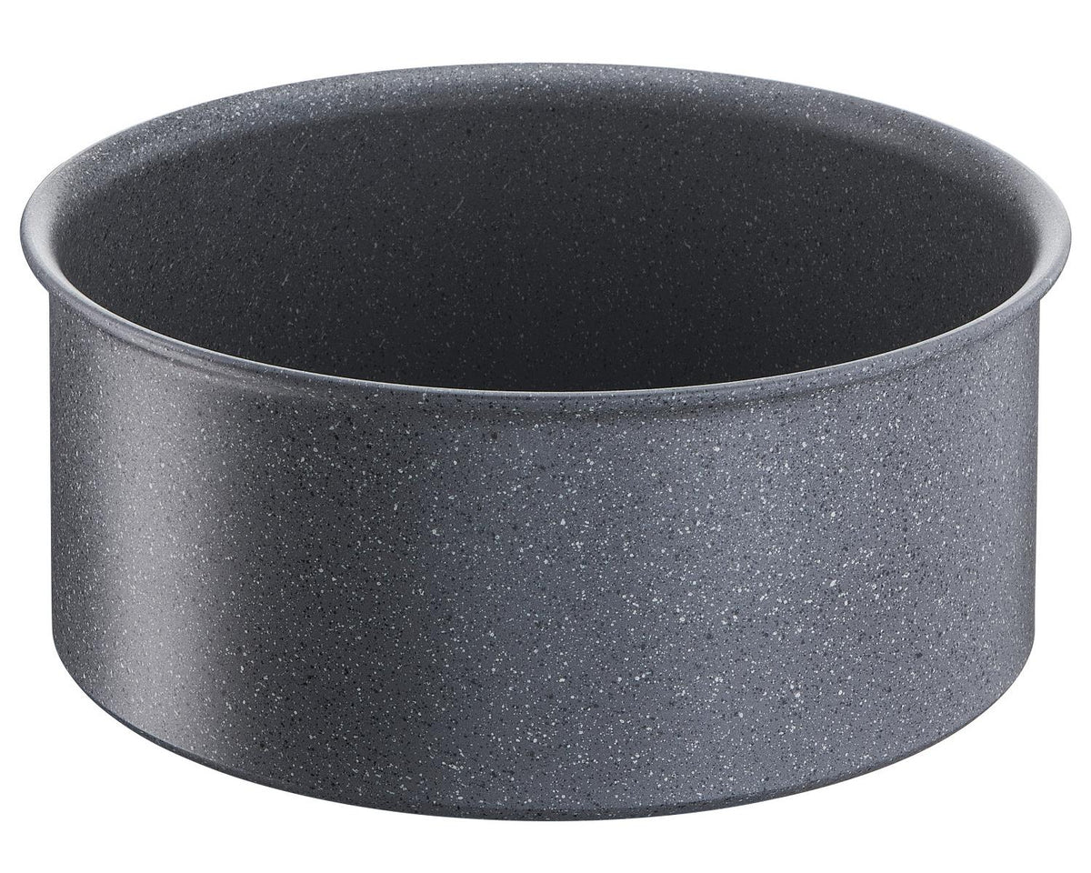 Lagostina Ingenio Mineralis Green Casseruola Fonda 20 cm Casseruola in Alluminio 100 Riciclato per Gas Forno e Induzione con Indicatore di Cottura Utilizzabile con Manico Amovibile