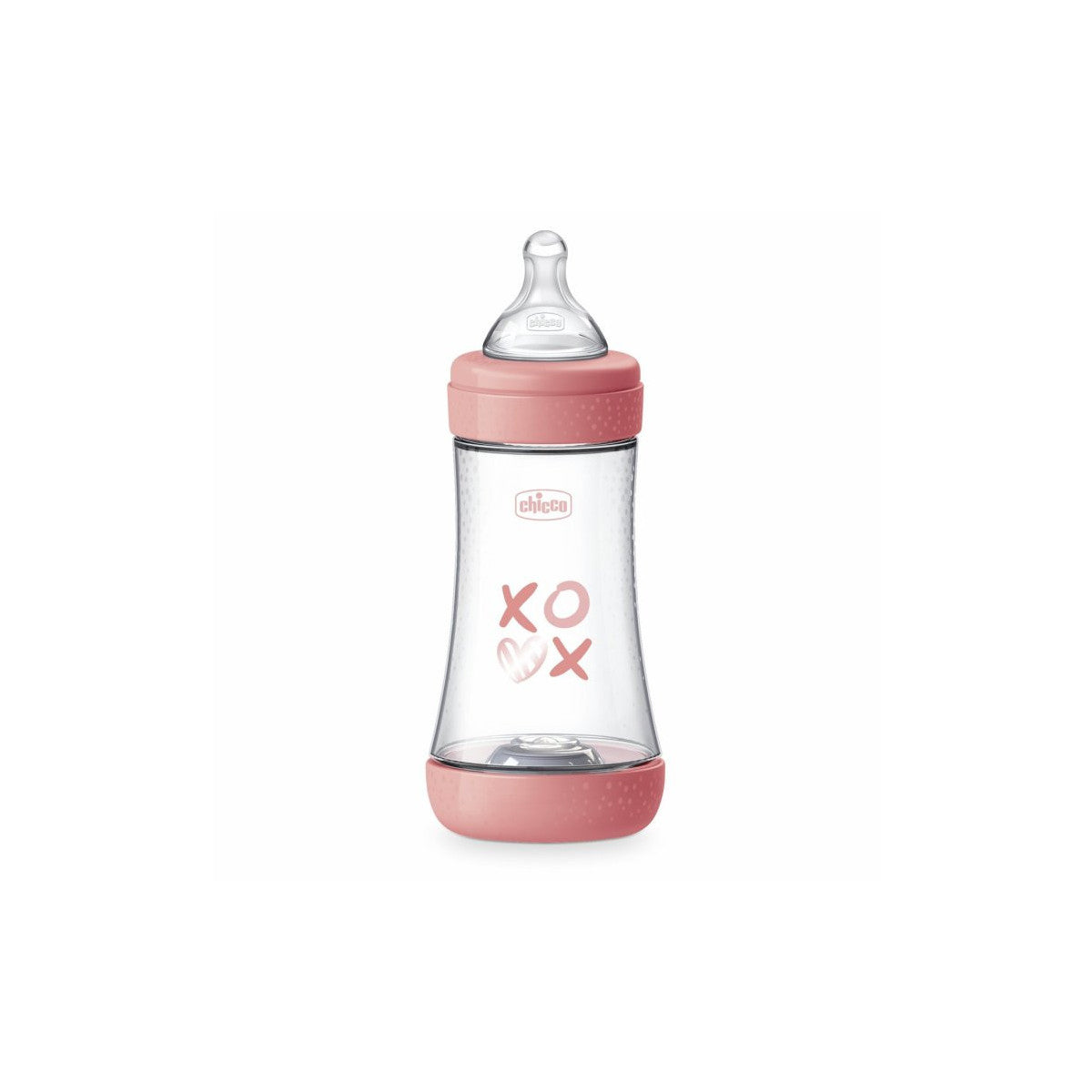 Chicco Biberon Perfect 5 240 Ml Flusso Medio Rosa