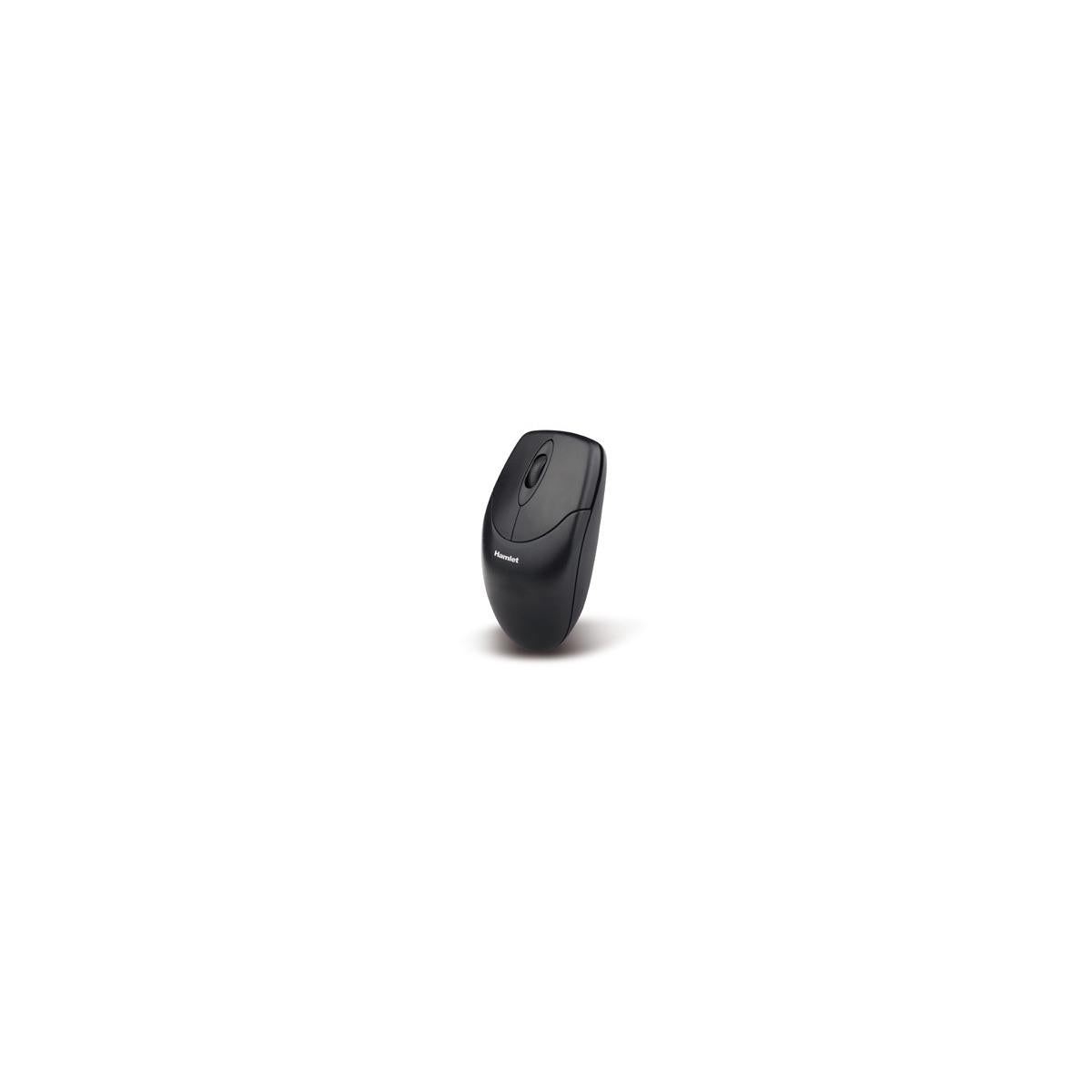 Hamlet XMICEU2 mouse Ambidestro USB tipo A